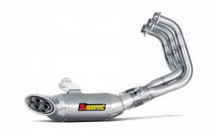 Akrapovic Racing Line Titanium Compleet Systeem met E-keur Yamaha MT-09 2014-2016